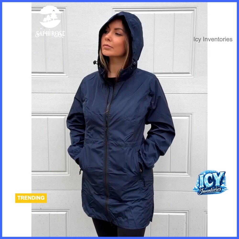 Long Packable Raincoat Waterproof Lightweight Out… - image 7